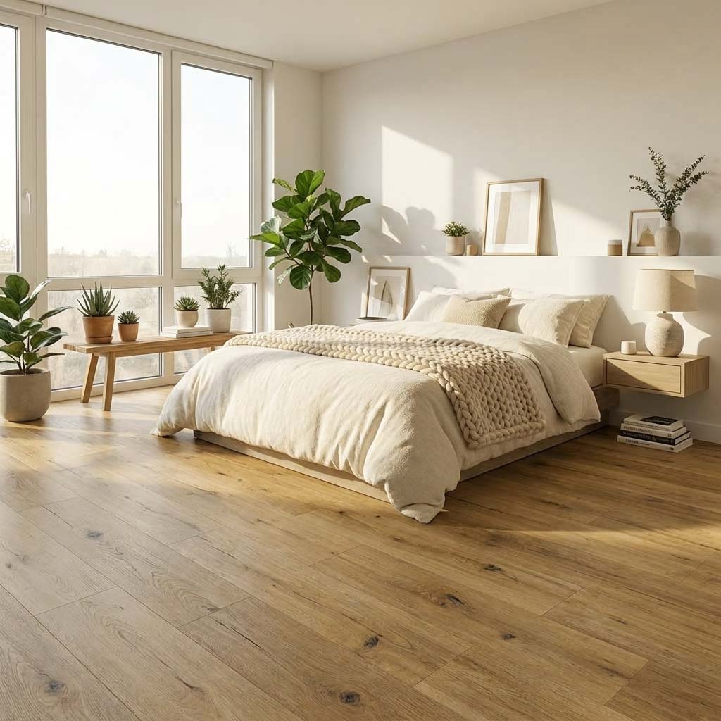 Klick Vinylboden GreenLine Silent Sommer Eiche mit Trittschalldämmung