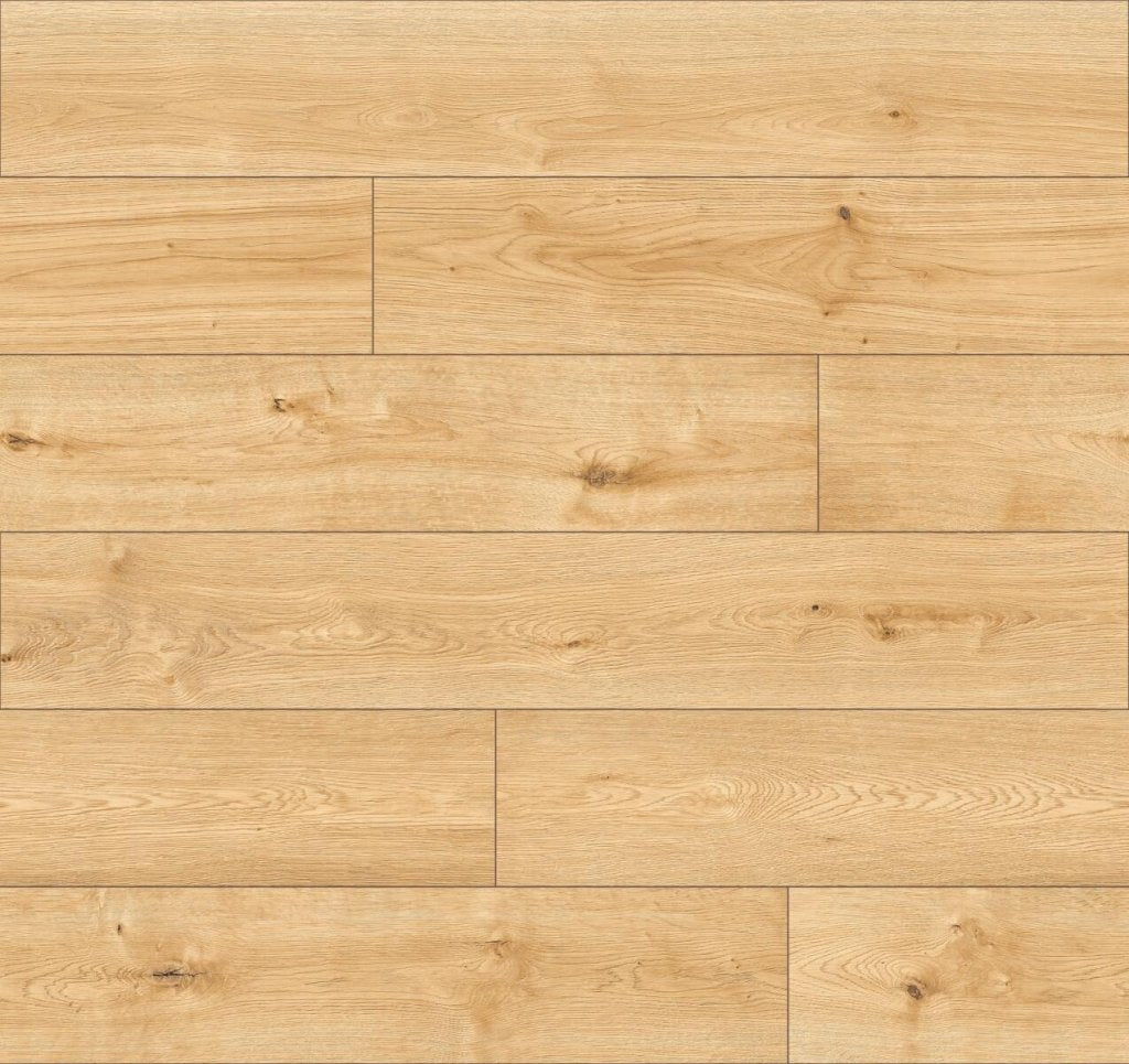 Profilansicht des Klick Vinylbodens Dennett Pro Nature Classen mit natürlicher Eichenoptik und authentischer Holzstruktur.
