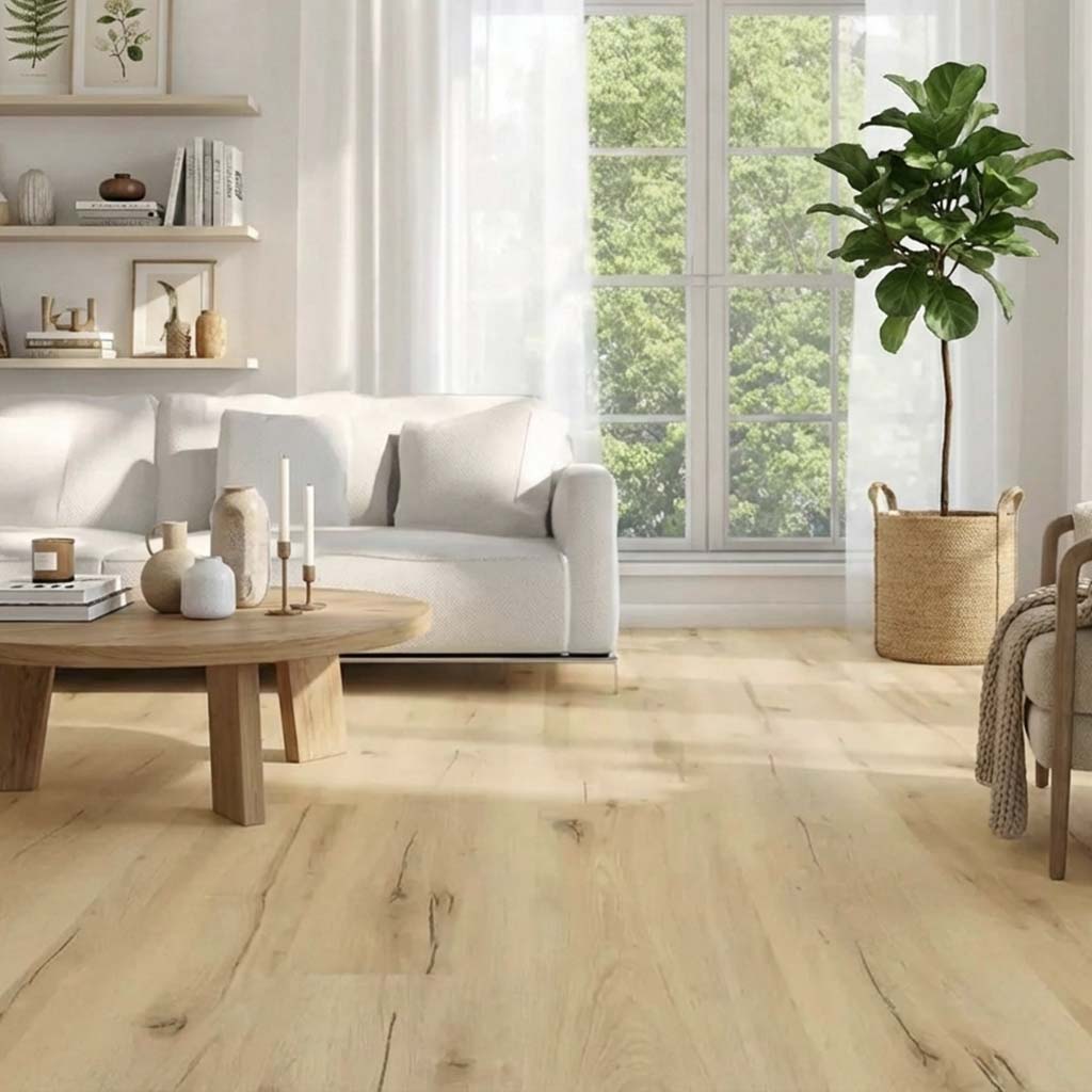 Vinylboden Klick Eiche Normandie in Holzoptik. Klick Vinyl online kaufen bei Floor4all in Hilden