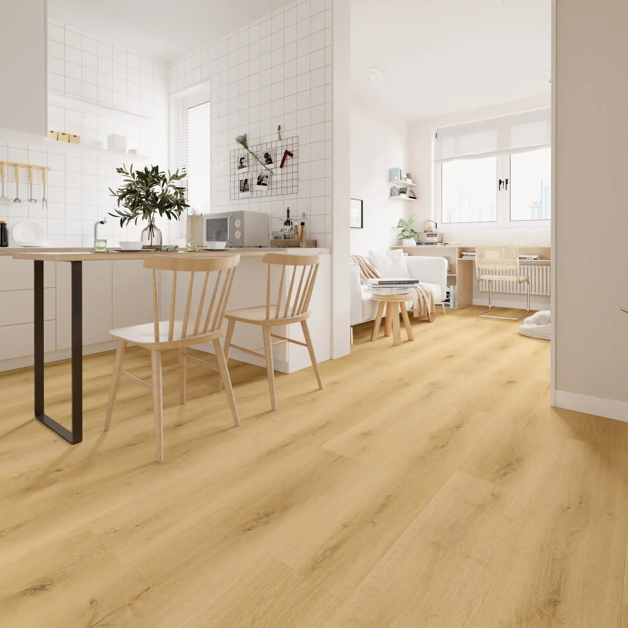 Klick Vinyl Eiche Bergen Landhausdiele - Floor4all