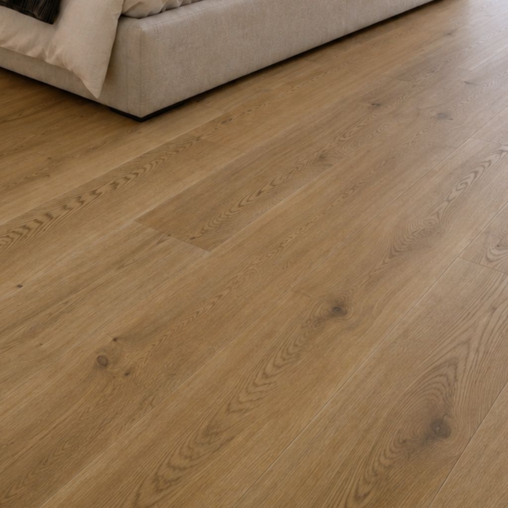 Parkett Eiche Landhausdiele Rustic Castle: Oberflächenstruktur in der Nahaufnahme von Floor4all