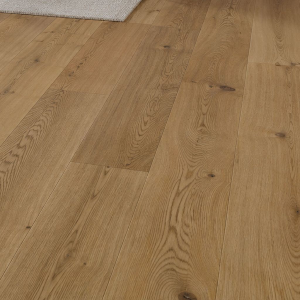 Parkett Eiche Landhausdiele Rustic Castle: Optik der gebürsteten, geölten Oberfläche von Floor4all