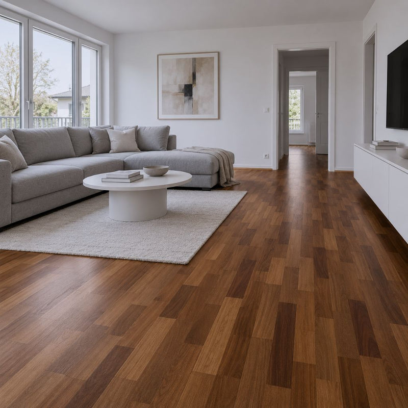 Parkett Schiffsboden HARO SE 2500 Bernsteinrobinie Wohnzimmer- Floor4all