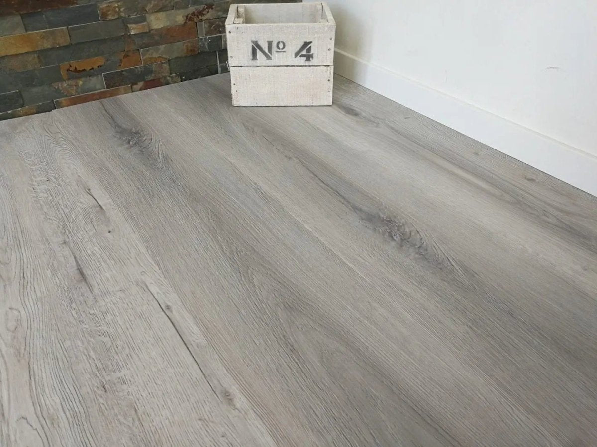 GreenLine Premium Plus XL Lissabon Eiche Polar weiß