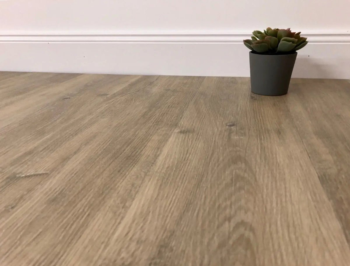 Vinylboden Living Safran Eiche hell