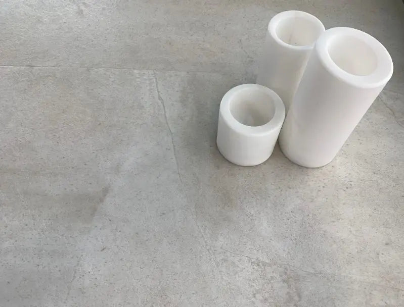 Vinylboden Maxi Fliese Schiefer weiss