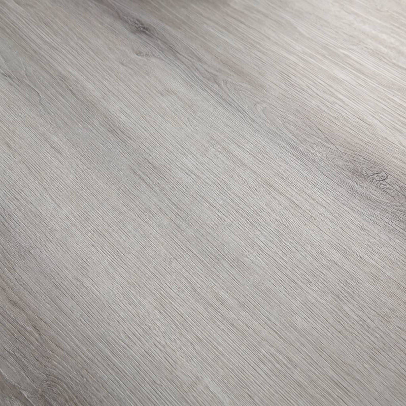 Nahaufnahme der Holzoptik von Vinylboden Breitdiele XL Eiche Lisa weiß von Floor4all