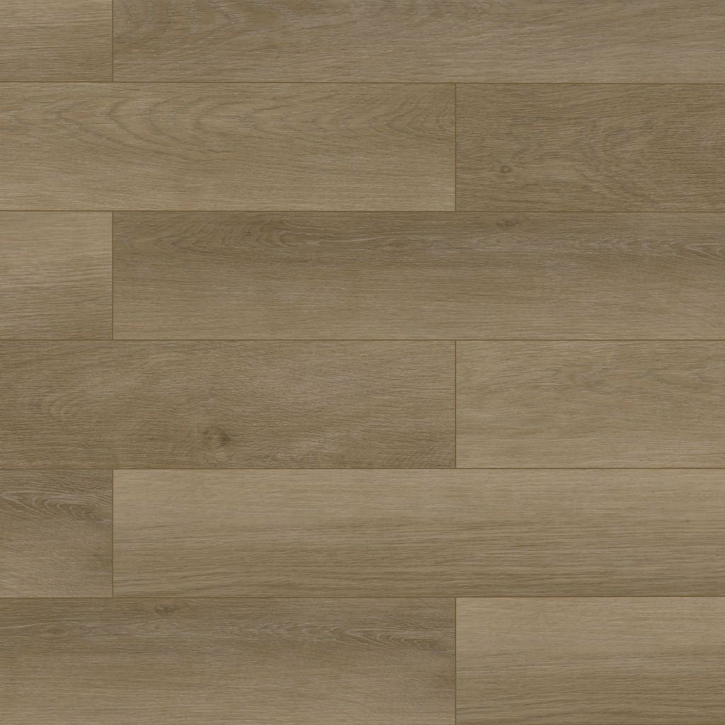 Nahaufnahme der Holzmaserung von Vinylboden Eiche Check One Prenzlau im Breitdielenformat